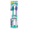 imageGuruNanda Floss Fusion Toothbrush with Dual Action Soft Flossing Bristles Ultrafine Tapered Bristles for Deeper Cleaning BPA ampamp PFAFree 2 Count