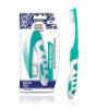 imageGuruNanda Folding Toothbrush with Builtin Cover Perfect for Travel Hiking ampamp Camping Compact ampamp Portable OnThego Toothbrush with Soft Bristles ampamp Ergonomic Handle for Adults ampamp Kids 1 Count