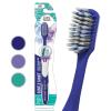 imageGuruNanda Gentle Giant Toothbrush with Dual Action Flossing Spiral Bristles NonSlip Ergo Dexa Grip Helps in Teeth Whitening BPA Free 1 Count