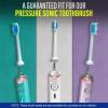 imageGuruNanda Essential Sonic Replacement Brush Heads Compatible with Pressure Sensor Sonic Toothbrush Handles Soft Bristles for Effective Cleaning  Pack of 6