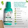 imageGuruNanda Fresh Breath Mouthwash ADAAccepted Alcohol ampamp FluorideFree Sodium Chlorite Essential Oils ampamp Vitamins 12Hrs Fresh Breath Wild Mint 16 oz  2 Pack