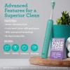 imageGuruNanda Lion ampamp Lamb Kit 20 Electric Toothbrush with Water Flosser Combo 4 Jet Tips 4 Brush Heads ampamp IPX7 Waterproof Design for Complete Oral Care TealTeal