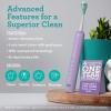 imageGuruNanda Lion ampamp Lamb Kit 20 Electric Toothbrush with Water Flosser Combo 4 Jet Tips 4 Brush Heads ampamp IPX7 Waterproof Design for Complete Oral Care TealLavender