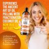 imageGuruNanda MCT Oil Pulling Mouthwash for Gentle ampamp Natural Oral Care Pure Coconut Oil Extracts Unflavoured Odorless ampamp Colorless AlcoholFree 8 Oz