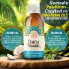 imageGuruNanda Original Oil Pulling Mouthwash Promotes Deep Cleaning With Coconut ampamp Sesame for Teeth ampamp Gum Health ampamp Fresh Breath ALcoholfree 3X845 Fl Oz845 Fl Oz Pack of 1
