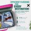 imageGuruNanda Water Dental Flosser 20 XL  380ML Large Tank 4 Flossing Modes Cordless ampamp Portable with Smart Timer for Deep Cleaning ampamp Happy Gums  WhiteWhite