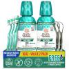 imageGuruNanda Fresh Breath Mouthwash ADAAccepted Alcohol ampamp FluorideFree Sodium Chlorite Essential Oils ampamp Vitamins 12Hrs Fresh Breath Wild Mint 16 oz  2 Pack