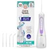 imageGuruNanda Water Dental Flosser 20 XL  380ML Large Tank 4 Flossing Modes Cordless ampamp Portable with Smart Timer for Deep Cleaning ampamp Happy Gums  WhiteLavender