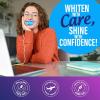 imageGuruNanda Premium Teeth Whitening Kit with Wired LED Light ampamp Whitening Pen Works with iPhone ampamp Android Helps Remove Surface Stains from Coffee Food Soda