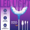 imageGuruNanda Premium Teeth Whitening Kit with Wired LED Light ampamp Whitening Pen Works with iPhone ampamp Android Helps Remove Surface Stains from Coffee Food Soda