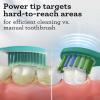 imageGuruNanda Lion ampamp Lamb 20 Replacement Brush Head Pack of 6 RoundEnded Soft Bristles to Help with Plaque Control BPAFree IPX7 WaterproofTeal