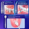 imageGuruNanda Advanced Dental Water Flosser 30 with UV Mode Water Flosser ampamp 24 Aquapods with Mouthwash for Fresh Breath ampamp Plaque Removal Compact ampamp TSAApproved