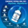 imageGuruNanda Oxyburst Teeth Whitening Mouthwash  Alcohol ampamp Fluoride Free with Hydrogen Peroxide ampamp 7 Essential Oils for OnTheGo Freshness TSA Friendly Wild Mint 3 fl oz