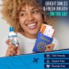 imageGuruNanda Oxyburst Teeth Whitening Mouthwash  Alcohol ampamp Fluoride Free with Hydrogen Peroxide ampamp 7 Essential Oils for OnTheGo Freshness TSA Friendly Wild Mint 3 fl oz
