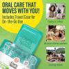 imageGuruNanda 2in1 QuickPik Toothpick ampamp Interdental Pick  Soft Rubber Bristles for Plaque Removal ampamp Improved Oral Care Comes with a Travel Case for OnTheGo Use 60ct300 Count