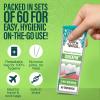 imageGuruNanda 2in1 QuickPik Toothpick ampamp Interdental Pick  Soft Rubber Bristles for Plaque Removal ampamp Improved Oral Care Comes with a Travel Case for OnTheGo Use 60ct60 Count