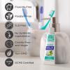 imageGuruNanda Travel Toothpaste with Hydroxyapatite Travel Size Toothpaste with Xylitol Whitens Teeth ampamp Freshens Breath TSAFriendly ampamp SLSFree Jasmine Mint Flavor 098 Oz