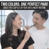 imageGuruNanda Yin ampamp Yang Toothbrush with Extra Soft Bristles Promotes Gentle Balanced Oral Hygiene for a Brighter ampamp Happier Smile Eco Friendly BPA Free 2 Count