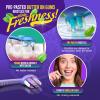 imageGuruNanda 6in1 ReadytoGo Disposable Toothbrush PrePasted Butter on Gums Softex Bristles Floss ampamp Toothpick Tongue ampamp Cheek Cleaner Individually Wrapped ampamp TSA Friendly 21 Ct