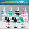 imageGuruNanda Mouthwash Dispenser Pump Made for GuruNanda 33 oz and 16 Oz Mouthwashes Spillproof ampamp Leakproof Locking Mechanism FoodGrade Material BPA ampamp PFASFree