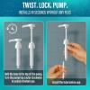 imageGuruNanda Mouthwash Dispenser Pump Made for GuruNanda 33 oz and 16 Oz Mouthwashes Spillproof ampamp Leakproof Locking Mechanism FoodGrade Material BPA ampamp PFASFree
