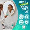 imageGuruNanda Mouthwash Dispenser Pump Made for GuruNanda 33 oz and 16 Oz Mouthwashes Spillproof ampamp Leakproof Locking Mechanism FoodGrade Material BPA ampamp PFASFree