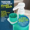 imageGuruNanda Mouthwash Dispenser Pump Made for GuruNanda 33 oz and 16 Oz Mouthwashes Spillproof ampamp Leakproof Locking Mechanism FoodGrade Material BPA ampamp PFASFree