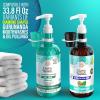 imageGuruNanda Mouthwash Dispenser Pump Made for GuruNanda 33 oz and 16 Oz Mouthwashes Spillproof ampamp Leakproof Locking Mechanism FoodGrade Material BPA ampamp PFASFree