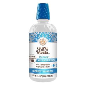 imageGuruNanda Oxyburst Whitening Oral Rinse Mouthwash  Alcohol  Free ampamp Fluoride  Free 1L338 Fl Oz Pack of 1