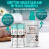 imageGuruNanda Sinus Rinse Bottle ampamp Saline Premixed Packets 16ct  All Natural Sinus Rinse Packets to Help with Allergies ampamp Congestion Relief 008oz Each