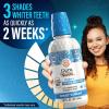 imageGuruNanda Oxyburst Teeth Whitening Mouthwash  Alcohol ampamp Fluoride Free with Hydrogen Peroxide ampamp 7 Essential Oils for OnTheGo Freshness Wild Mint 2x16 fl oz