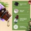 imageGuruNanda Essential Oils Set Pack of 4 x 05 Fl Oz  Pure Natural Frankincense Lavender Eucalyptus ampamp Orange Aromatherapy Oils for Diffusers DIY ampamp Home Use