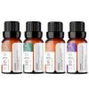 imageGuruNanda Essential Oils Set Pack of 4 x 05 Fl Oz  Pure Natural Frankincense Lavender Eucalyptus ampamp Orange Aromatherapy Oils for Diffusers DIY ampamp Home Use