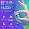imageGuruNanda Aqua Pods PreMeasured Concentrated Mouthwash for GuruNanda Water Flosser 40 Fluoride ampamp AlcoholFree Wild Mint Flavor TravelFriendly 60 Count