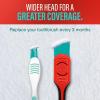 image:imageGuruNanda Gentle Giant Charcoal Toothbrush  Dual Action Flossing Spiral Bristles NonSlip Ergo Dexa Grip Handle Helps in Teeth Whitening BPA Free 2ctCharcoal