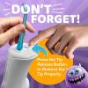 image:imageGuruNanda Kids Water Flosser Replacement Tips  Compatible with GuruNanda Kids Water Flosser ColorCoded Orthodontic Regular amp Short Tips Durable amp Easy to Use 6Count