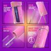 image:imageGuruNanda Valentines Day Special Compact Water Dental Flosser Portable Travel Size Oral Irrigator Flosser with Collapsible 180 ml Tank Smart Timer 4 Flossing Modes TSAFriendly  PinkPink