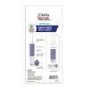 image:imageGuruNanda Valentines Day Special Compact Water Dental Flosser Portable Travel Size Oral Irrigator Flosser with Collapsible 180 ml Tank Smart Timer 4 Flossing Modes TSAFriendly  PinkLavender