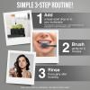 image:imageGuruNanda Charcoal Toothpaste Booster with 5 Charcoal Powder  Add to Toothpaste for Whitening FluorideFree PeroxideFree Formula Up to 60 Uses1 Fl Oz Pack of 3