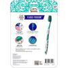 image:imageGuruNanda Floss Fusion Toothbrush with Dual Action Soft Flossing Bristles Ultrafine Tapered Bristles for Deeper Cleaning BPA amp PFASFree 8 CountPack of 8