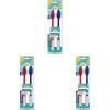 image:imageGuruNanda Floss Fusion Toothbrush with Dual Action Soft Flossing Bristles Ultrafine Tapered Bristles for Deeper Cleaning BPA amp PFASFree 8 CountPack of 6