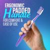 image:imageGuruNanda MultiAction Directional Bristle Toothbrush with Tongue Cleaner Ergonomic Handle Soft Bristles 12 Count