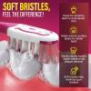 image:imageGuruNanda MultiAction Directional Bristle Toothbrush with Tongue Cleaner Ergonomic Handle Soft Bristles 12 Count